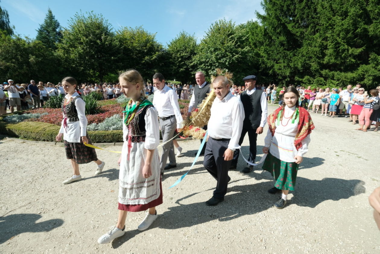  Dożynki dworskie: inscenizacja w lubelskim skansenie (zdjęcie 1) - Autor: Maciej Kaczanowski