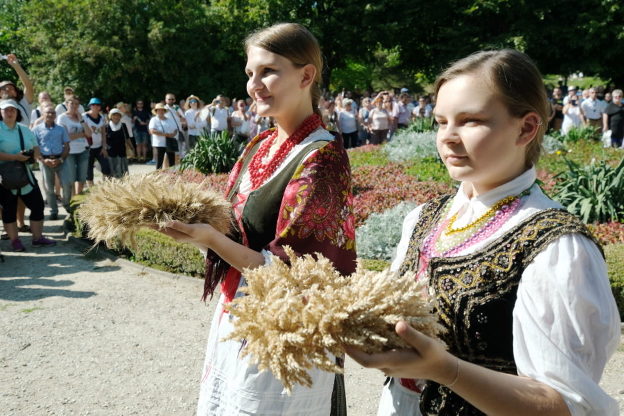  Dożynki dworskie: inscenizacja w lubelskim skansenie (zdjęcie 1) - Autor: Maciej Kaczanowski