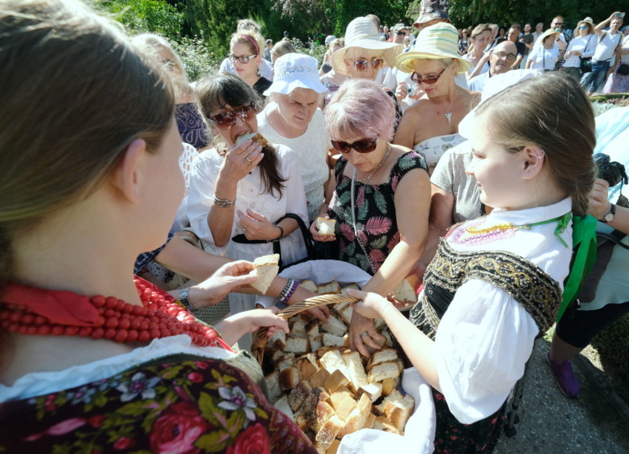  Dożynki dworskie: inscenizacja w lubelskim skansenie (zdjęcie 1) - Autor: Maciej Kaczanowski