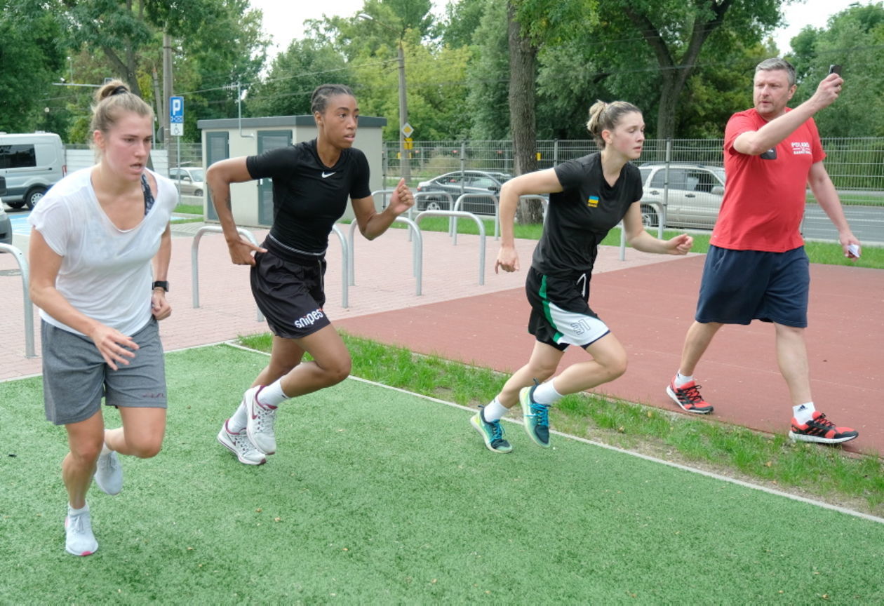  Trening koszykarek Pszczółka Polski Cukier AZS UMCS Lublin  (zdjęcie 1) - Autor: Maciej Kaczanowski