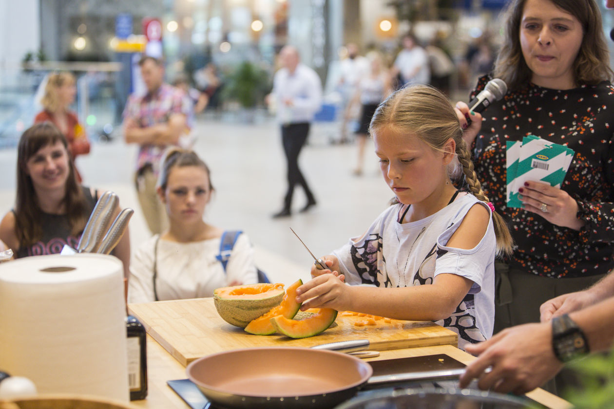  Warsztaty kulinarne z Mateuszem Gesslerem w Skende Shopping (zdjęcie 1) - Autor: Krzysztof Mazur