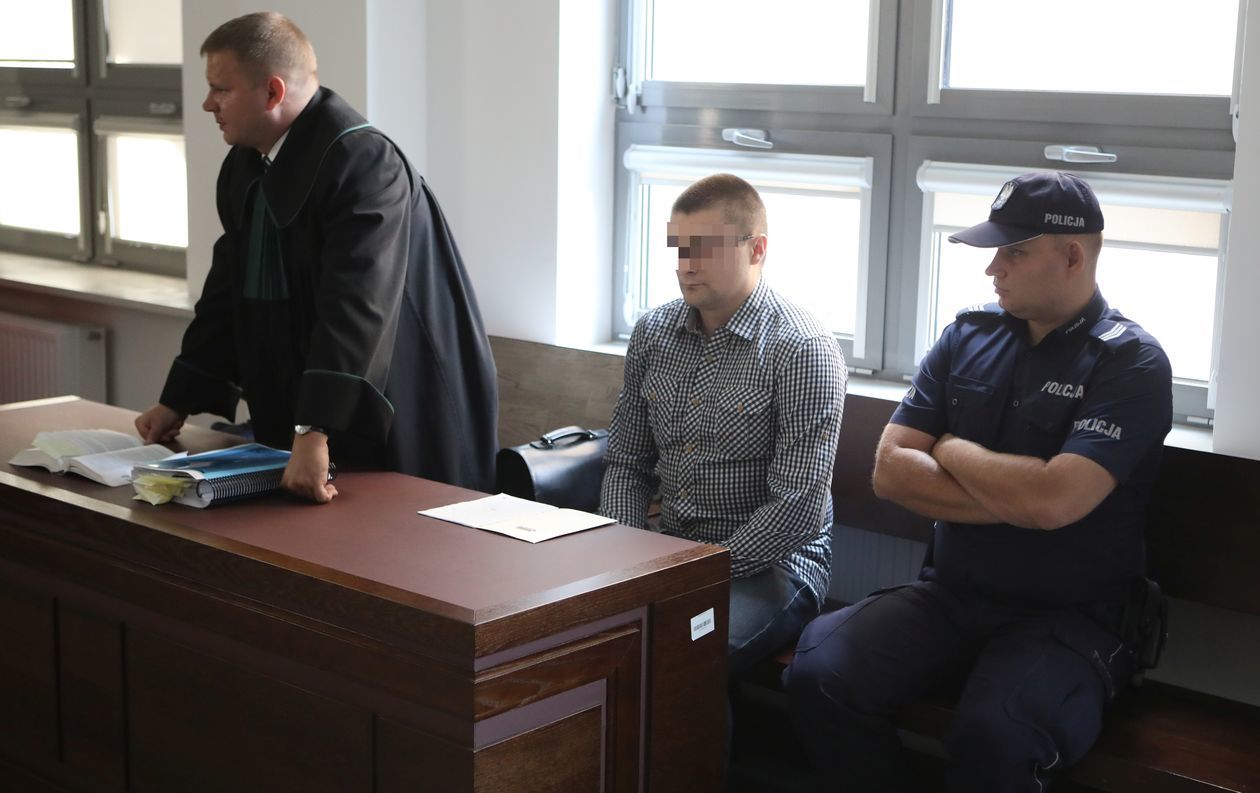  Proces Rafała S. - oskarżonego o brutalne zamordowanie żony  (zdjęcie 1) - Autor: Jacek Szydłowski