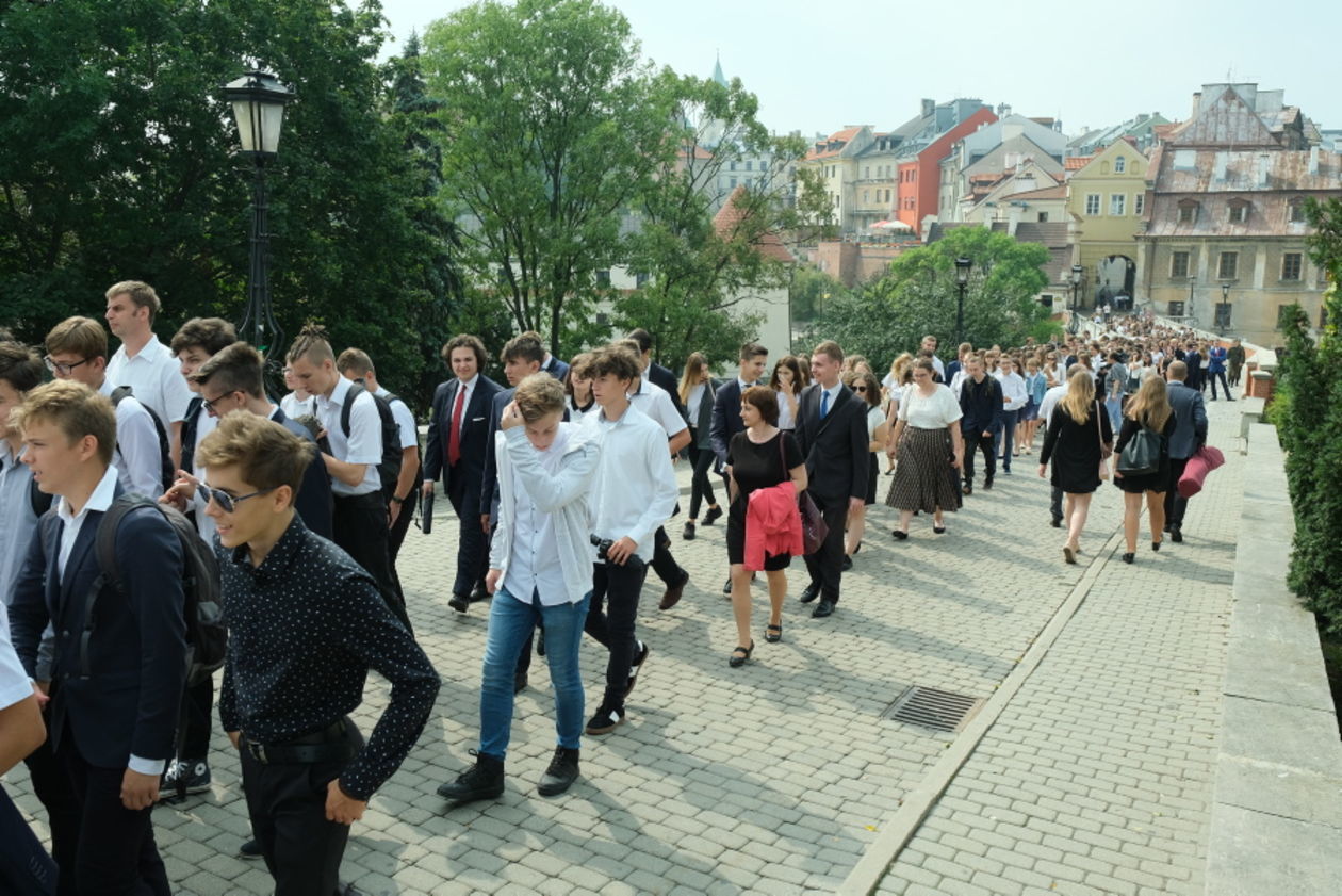  Wojewódzka inauguracja roku szkolnego w Biskupiaku (zdjęcie 1) - Autor: Maciej Kaczanowski