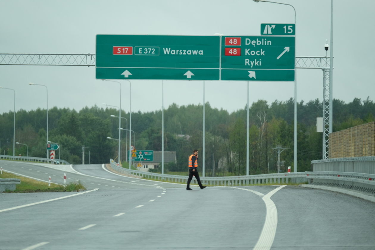  S17 pomiędzy węzłami Ryki Północ i Skrudki (zdjęcie 1) - Autor: Maciej Kaczanowski