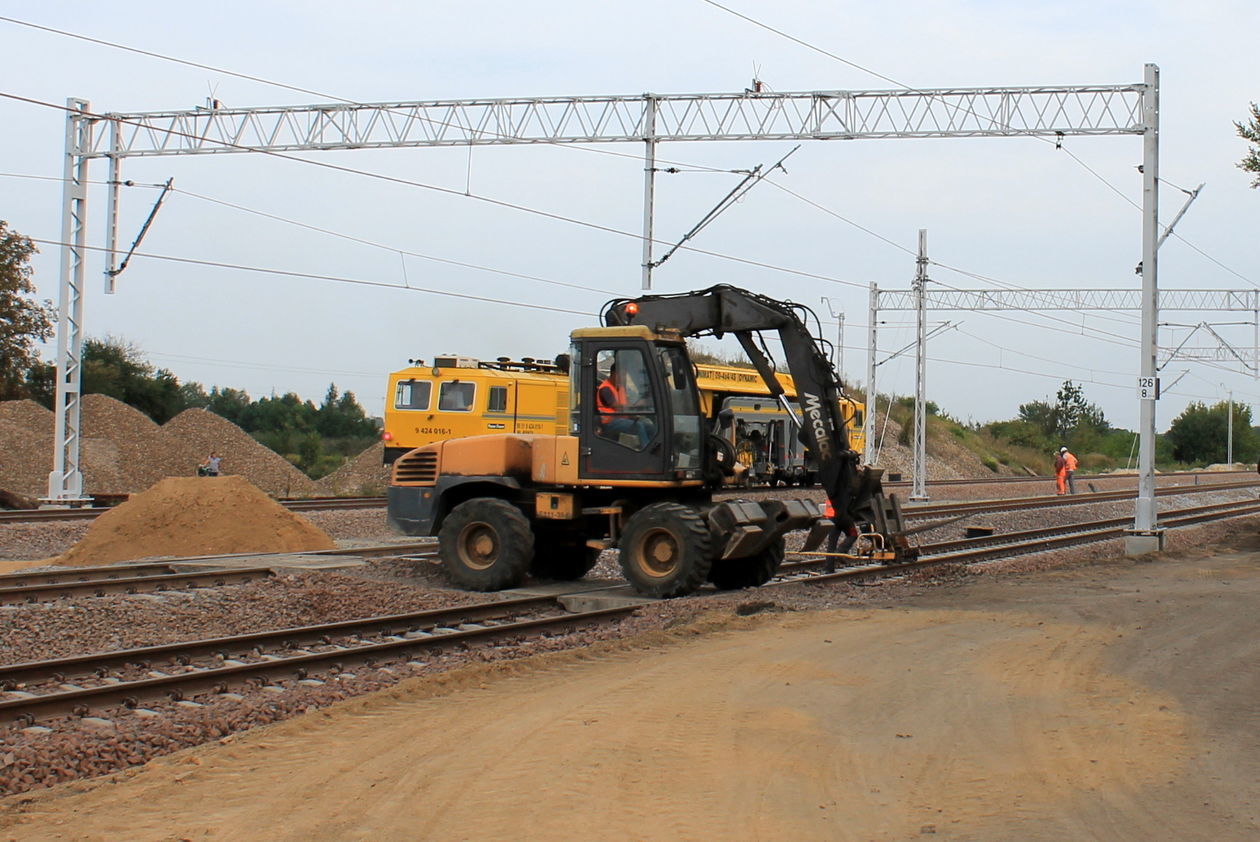 Budowa linii kolejowej nr 7 w Puławach