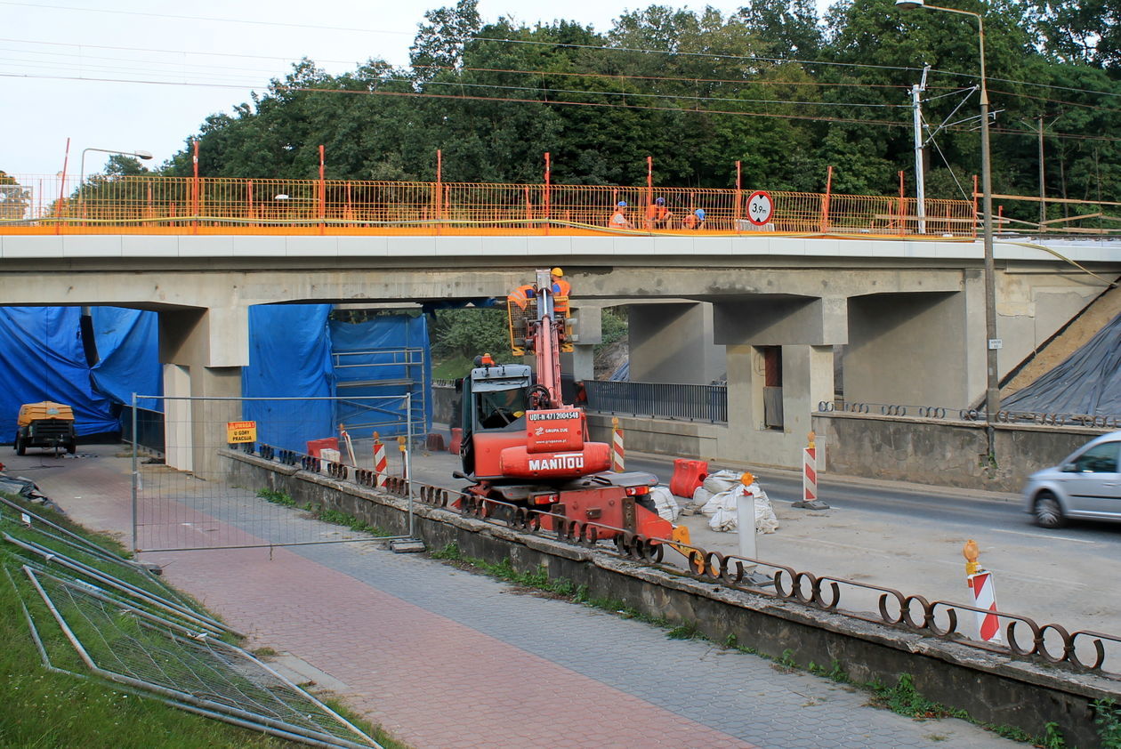  Budowa linii kolejowej nr 7 w Puławach (zdjęcie 1) - Autor: Radosław Szczęch