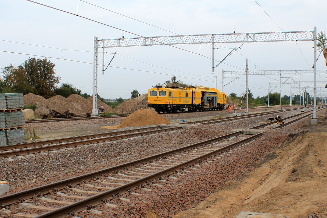 Budowa linii kolejowej nr 7 w Puławach (zdjęcie 1) - Autor: Radosław Szczęch