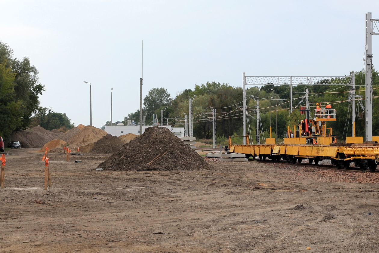  Budowa linii kolejowej nr 7 w Puławach (zdjęcie 1) - Autor: Radosław Szczęch