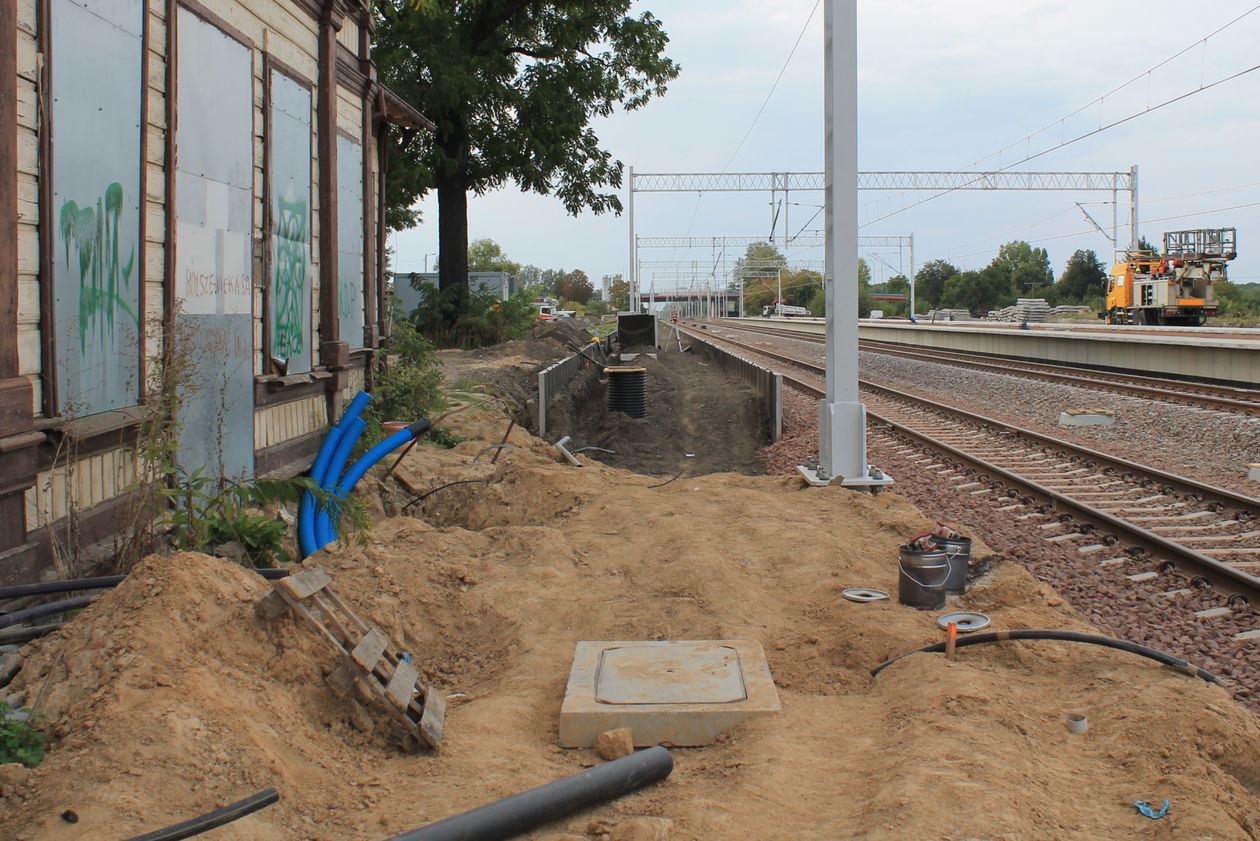  Budowa linii kolejowej nr 7 w Puławach (zdjęcie 1) - Autor: Radosław Szczęch
