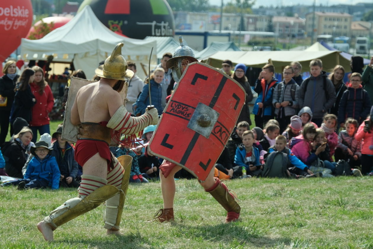  legioniści i gladiatorzy w Lublinie (zdjęcie 1) - Autor: Maciej Kaczanowski