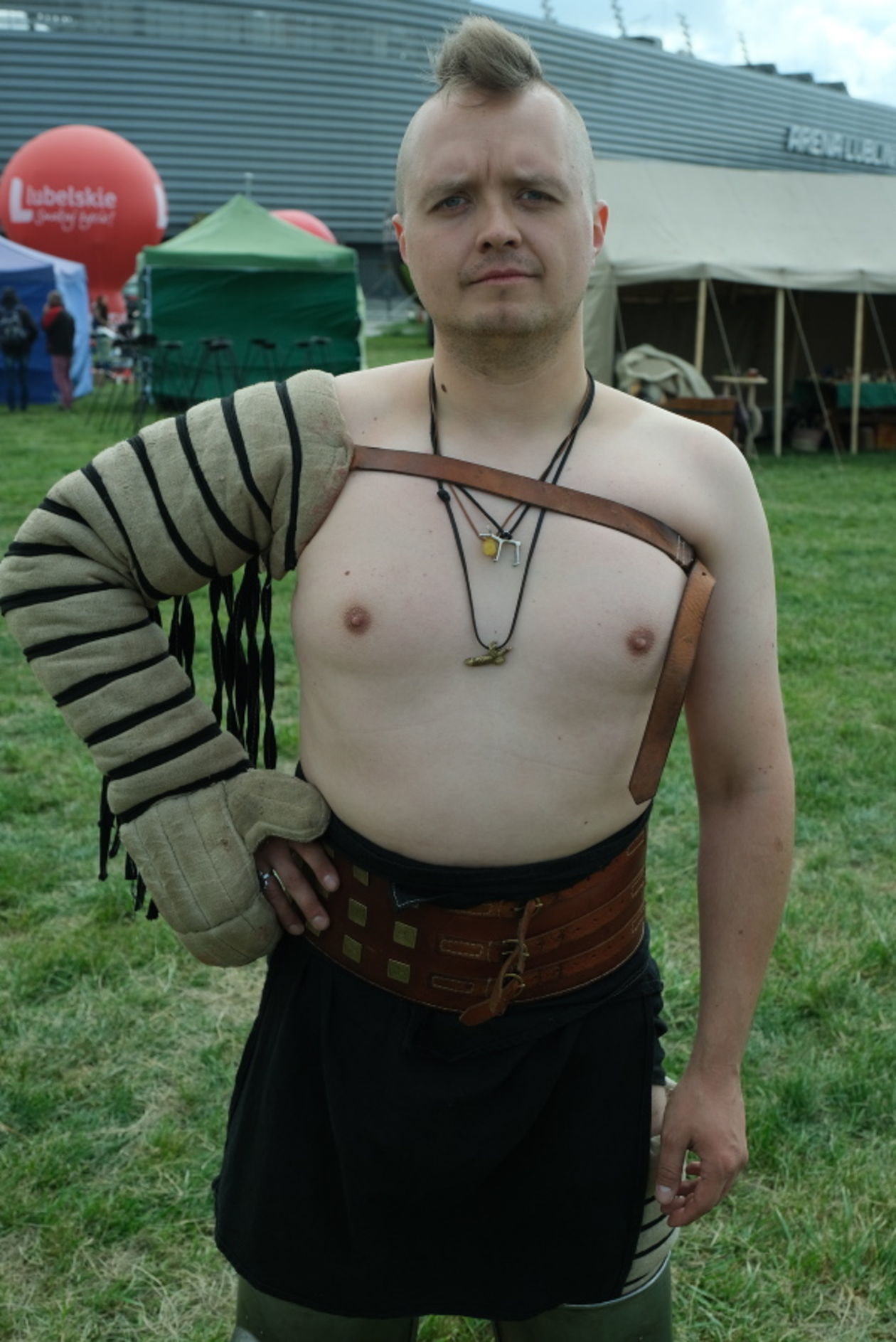  legioniści i gladiatorzy w Lublinie (zdjęcie 1) - Autor: Maciej Kaczanowski