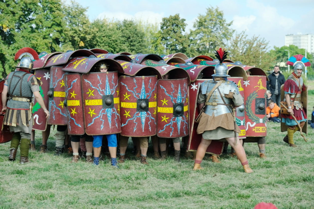  legioniści i gladiatorzy w Lublinie (zdjęcie 1) - Autor: Maciej Kaczanowski