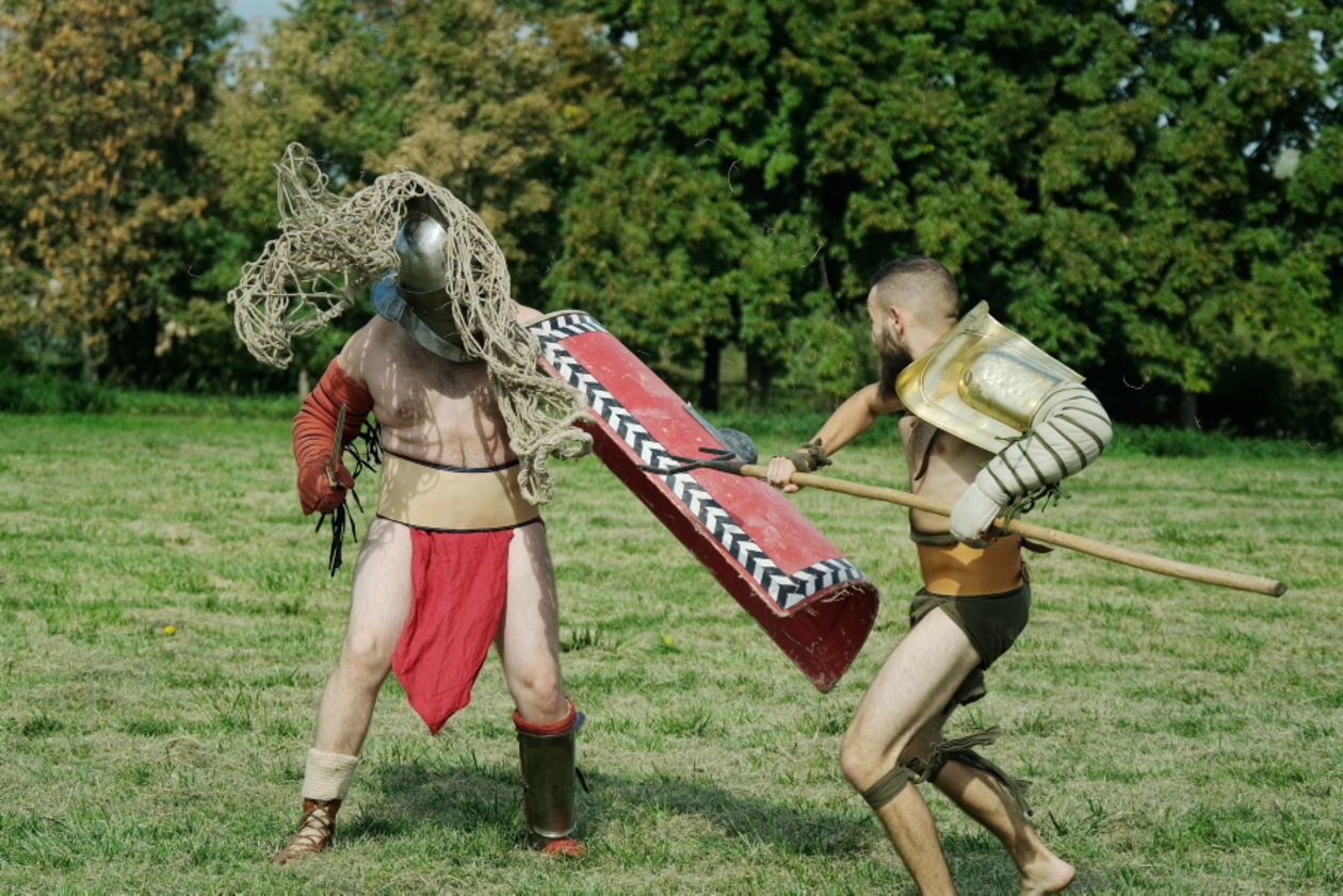  legioniści i gladiatorzy w Lublinie (zdjęcie 1) - Autor: Maciej Kaczanowski