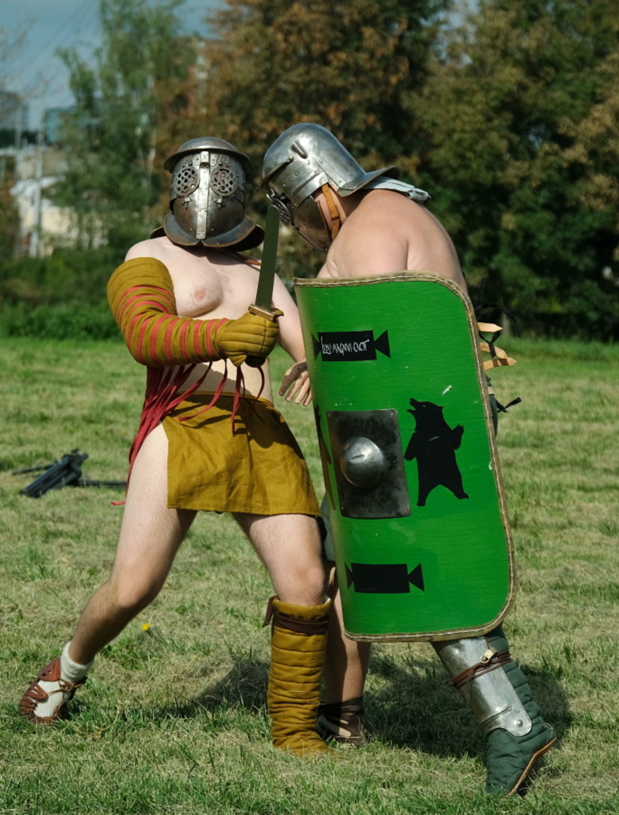  legioniści i gladiatorzy w Lublinie (zdjęcie 1) - Autor: Maciej Kaczanowski