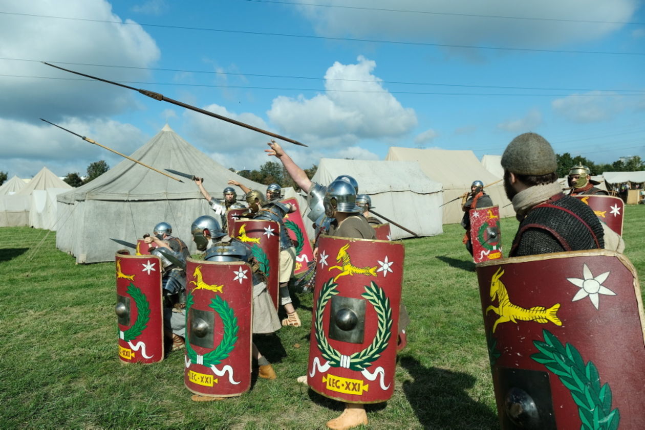  legioniści i gladiatorzy w Lublinie (zdjęcie 1) - Autor: Maciej Kaczanowski