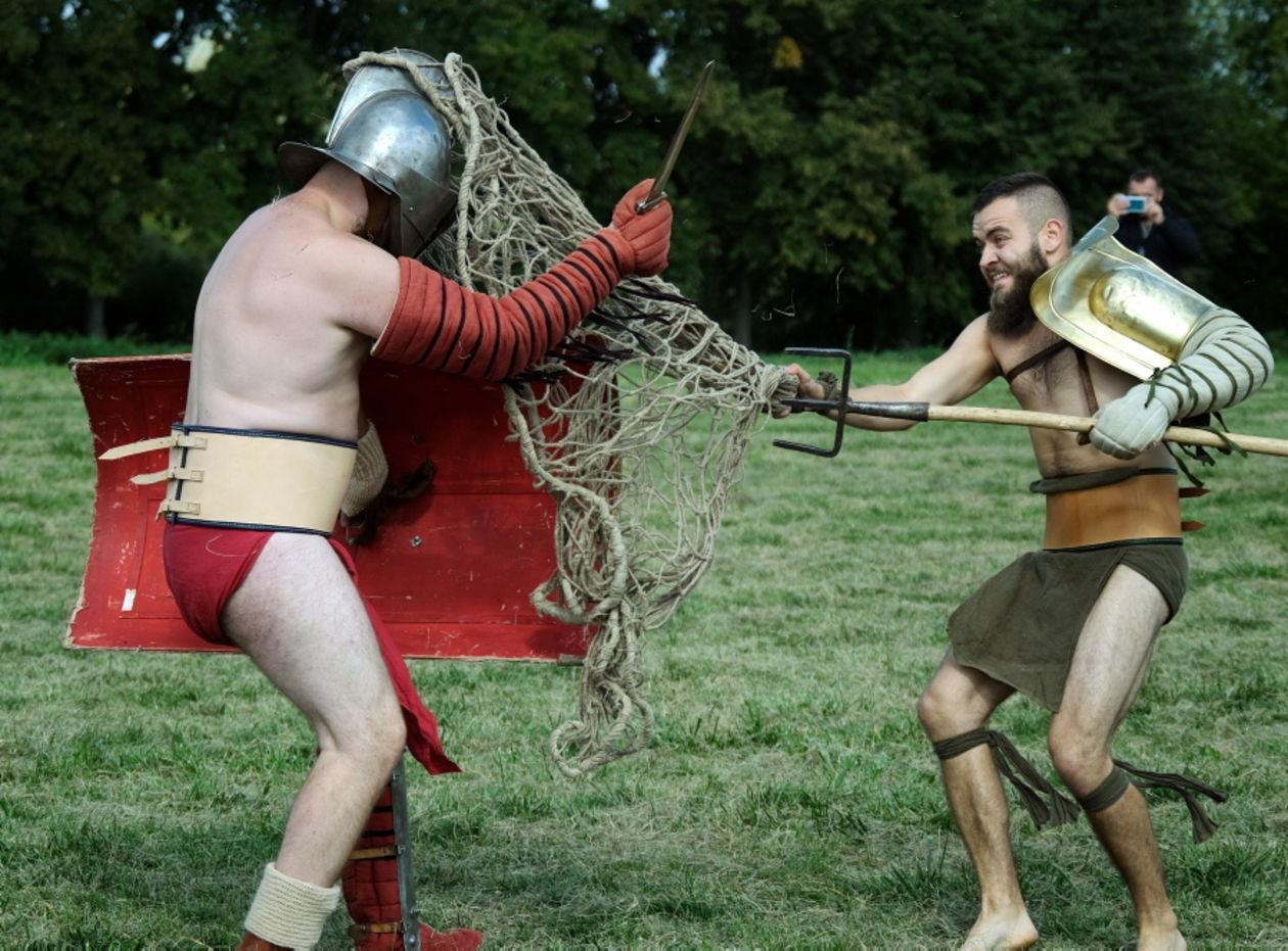  legioniści i gladiatorzy w Lublinie (zdjęcie 1) - Autor: Maciej Kaczanowski