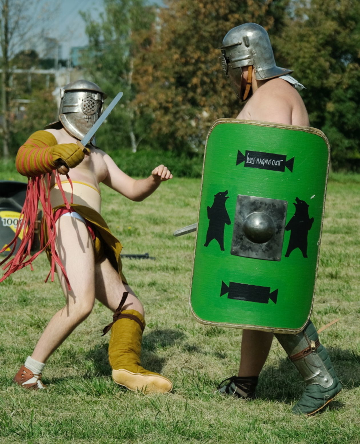  legioniści i gladiatorzy w Lublinie (zdjęcie 1) - Autor: Maciej Kaczanowski