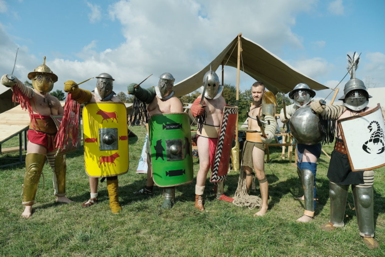  legioniści i gladiatorzy w Lublinie (zdjęcie 1) - Autor: Maciej Kaczanowski