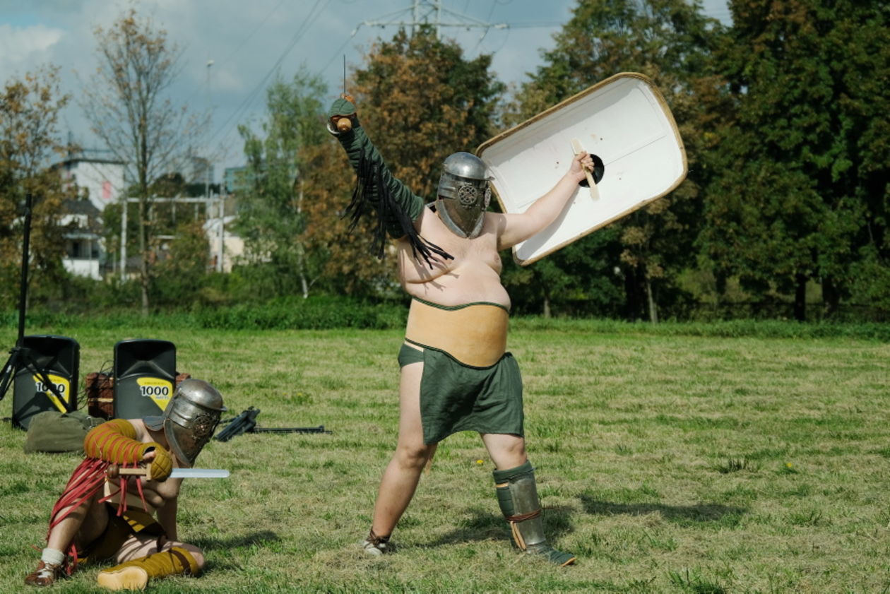  legioniści i gladiatorzy w Lublinie (zdjęcie 1) - Autor: Maciej Kaczanowski