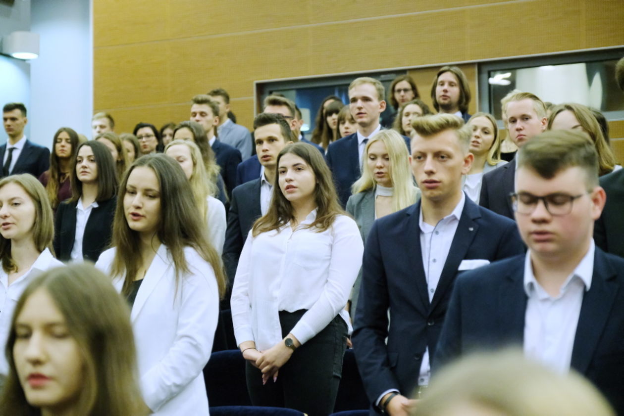  Immatrykulacja studentów na Wydziale Prawa UMCS (zdjęcie 1) - Autor: Maciej Kaczanowski