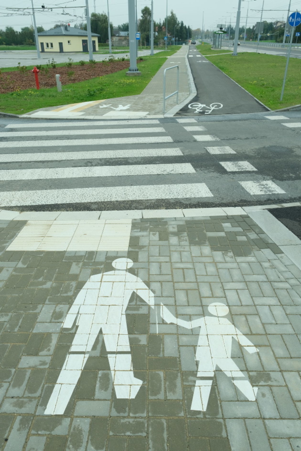  Nowa pętla przy ul. Choiny i stara przy ul. Paderewskiego w Lublinie (zdjęcie 1) - Autor: Maciej Kaczanowski