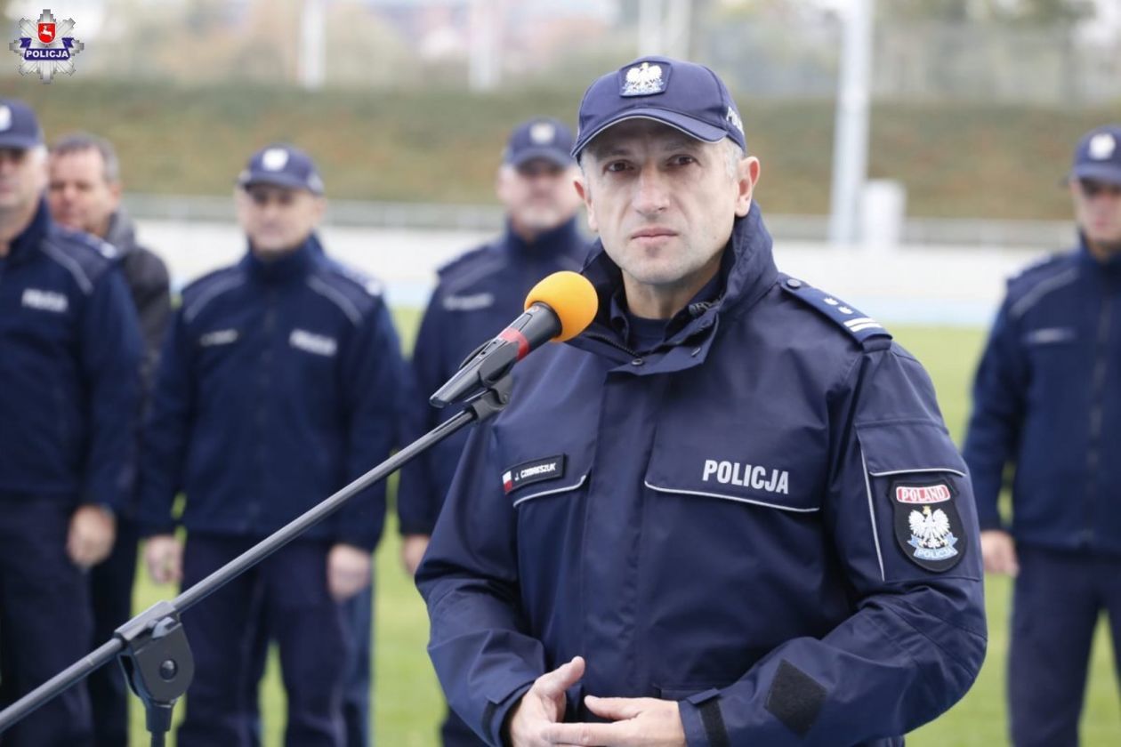  Bieg z Policją na dystansie 1919 m (zdjęcie 1) - Autor: KWP Lublin