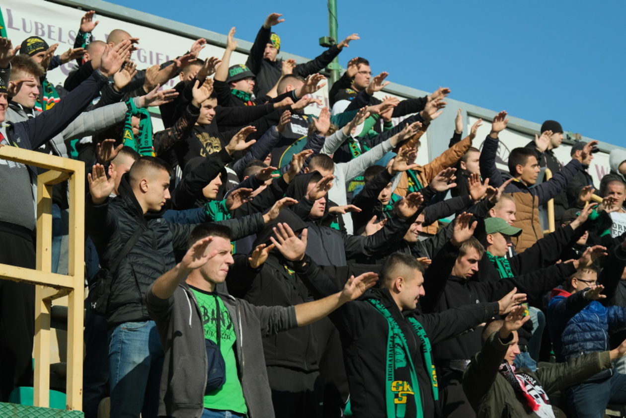  Górnik Łęczna – Błękitni Stargard 1:0 (zdjęcie 1) - Autor: Maciej Kaczanowski