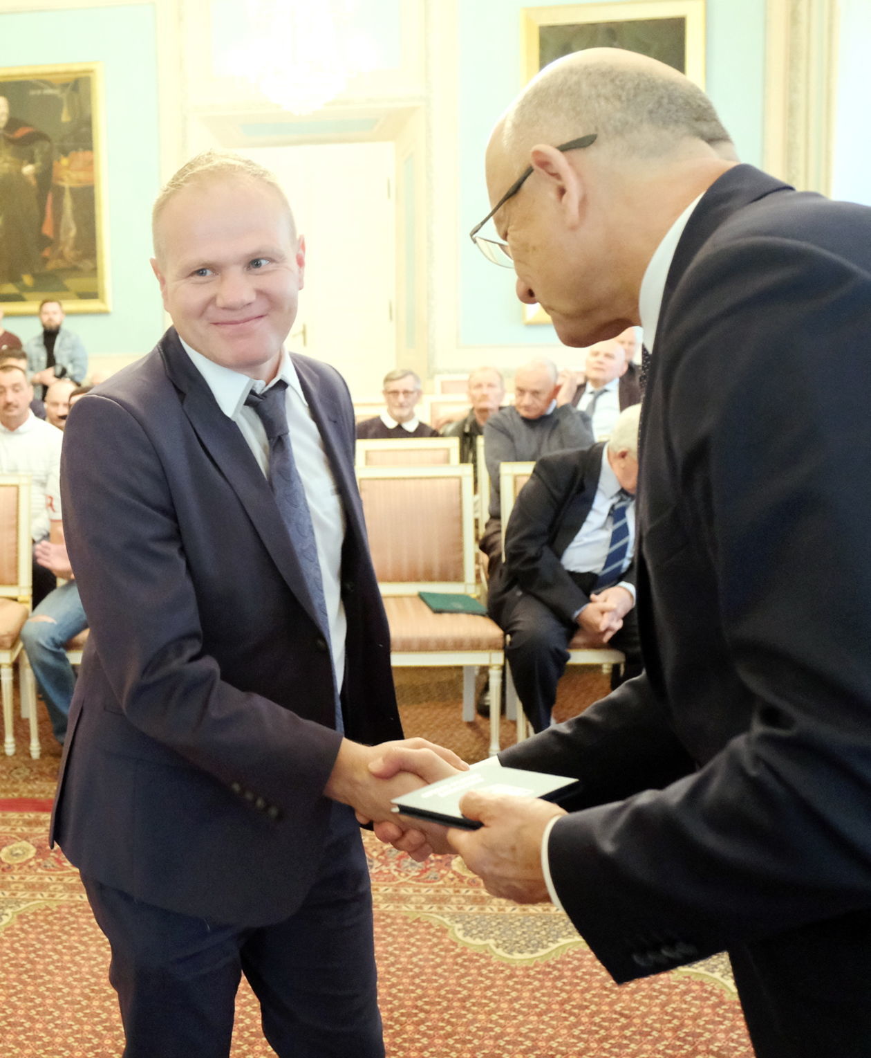  Medale prezydenta dla byłych zawodników za wkład w rozwój lubelskiego żużla (zdjęcie 1) - Autor: Maciej Kaczanowski