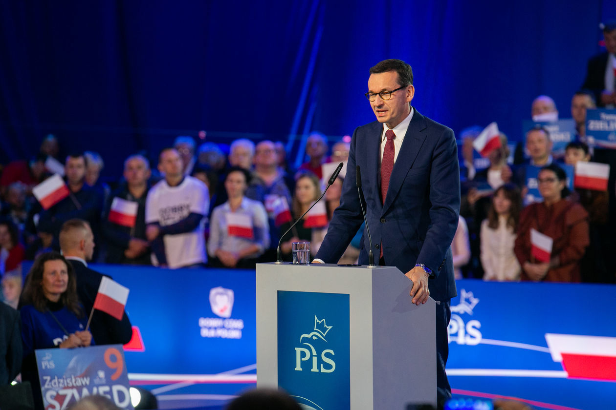  Mateusz Morawiecki w Krasnymstawie i konwencja PiS w Chełmie (zdjęcie 1) - Autor: Kazimierz Chmiel