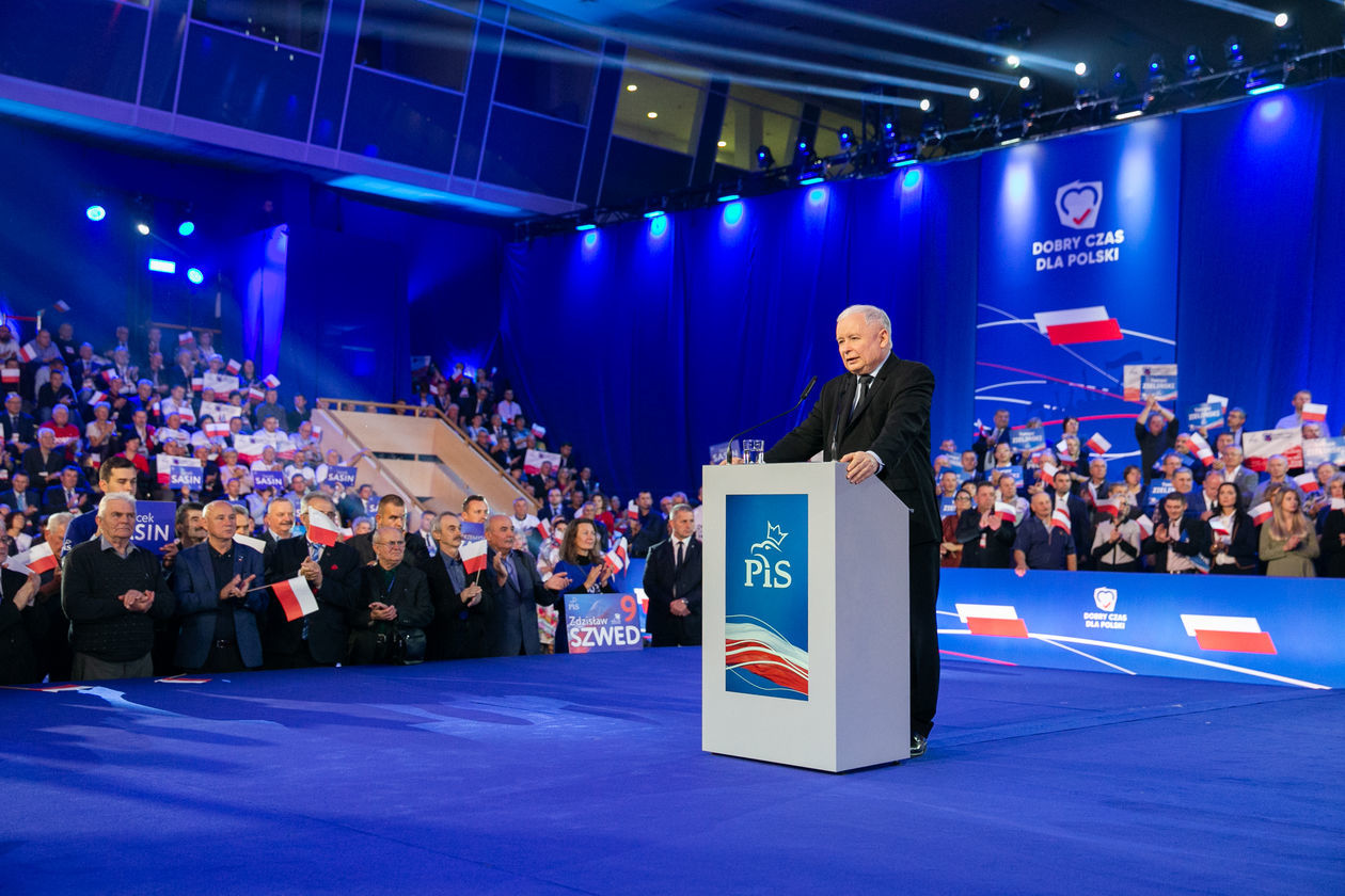  Mateusz Morawiecki w Krasnymstawie i konwencja PiS w Chełmie (zdjęcie 1) - Autor: Kazimierz Chmiel