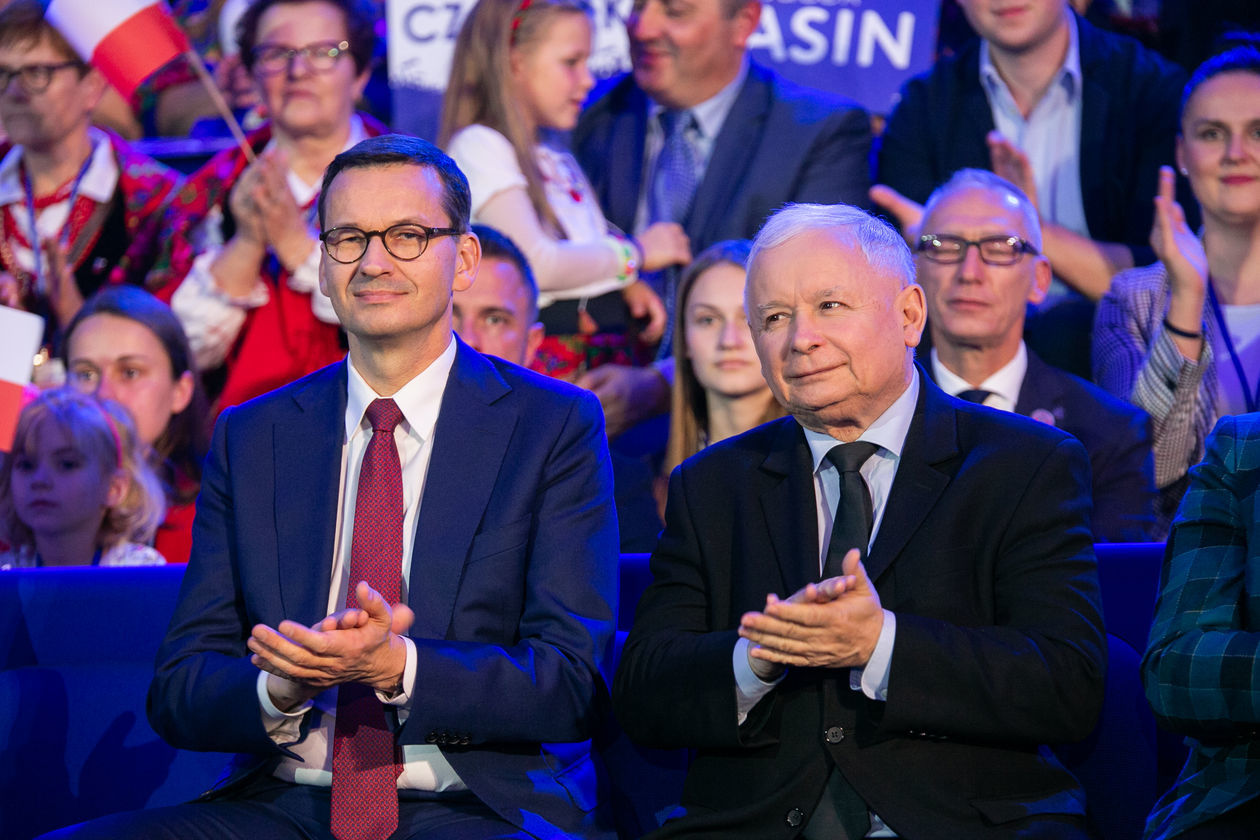  Mateusz Morawiecki w Krasnymstawie i konwencja PiS w Chełmie (zdjęcie 1) - Autor: Kazimierz Chmiel