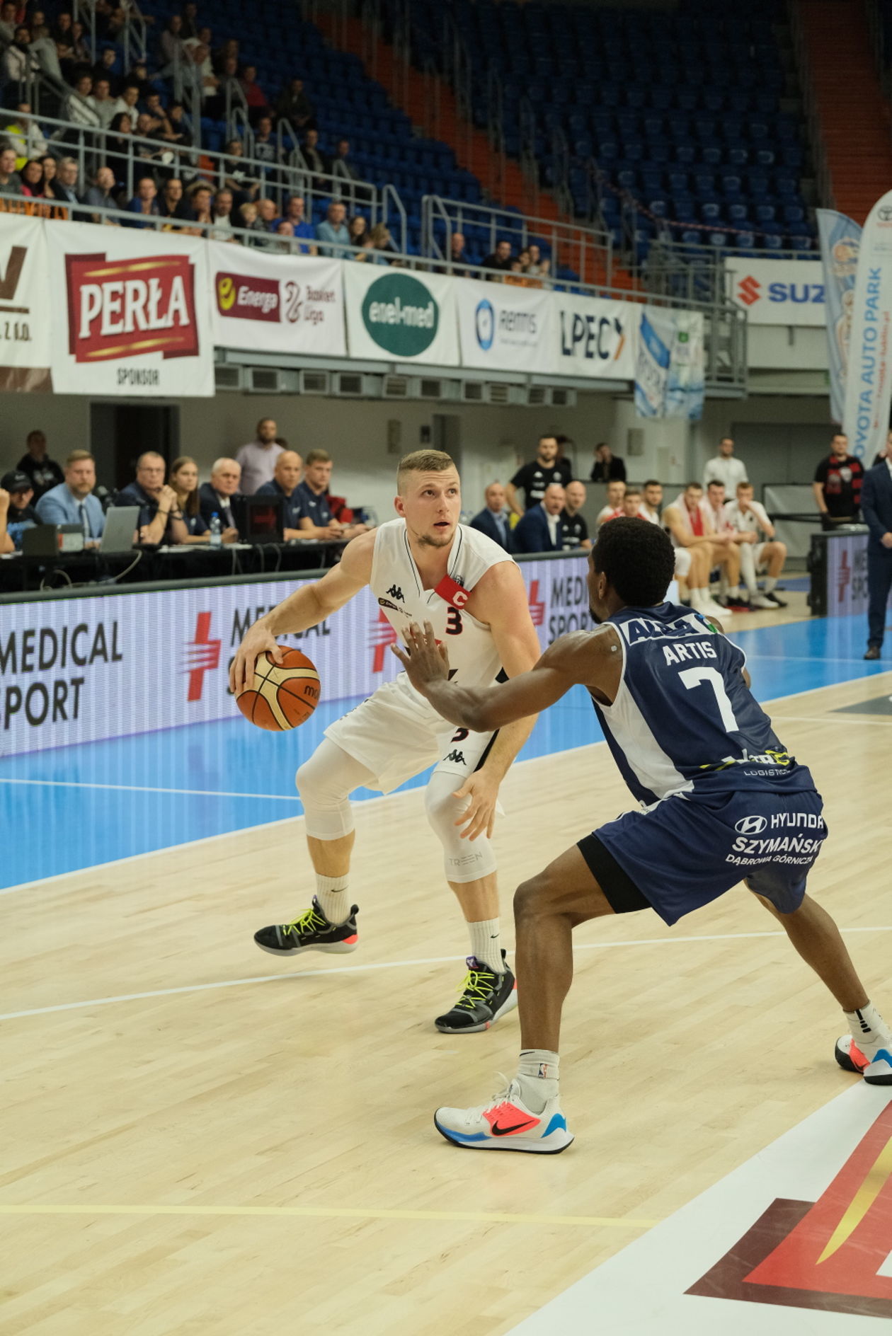  Start Lublin vs MKS Dąbrowa Górnicza 91 : 80 (zdjęcie 1) - Autor: Maciej Kaczanowski