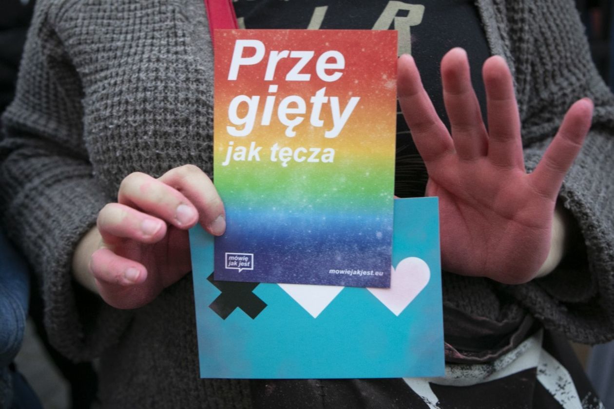  Nie dla zakazu edukacji seksualnej. Protest w Lublinie (zdjęcie 1) - Autor: Jacek Szydłowski