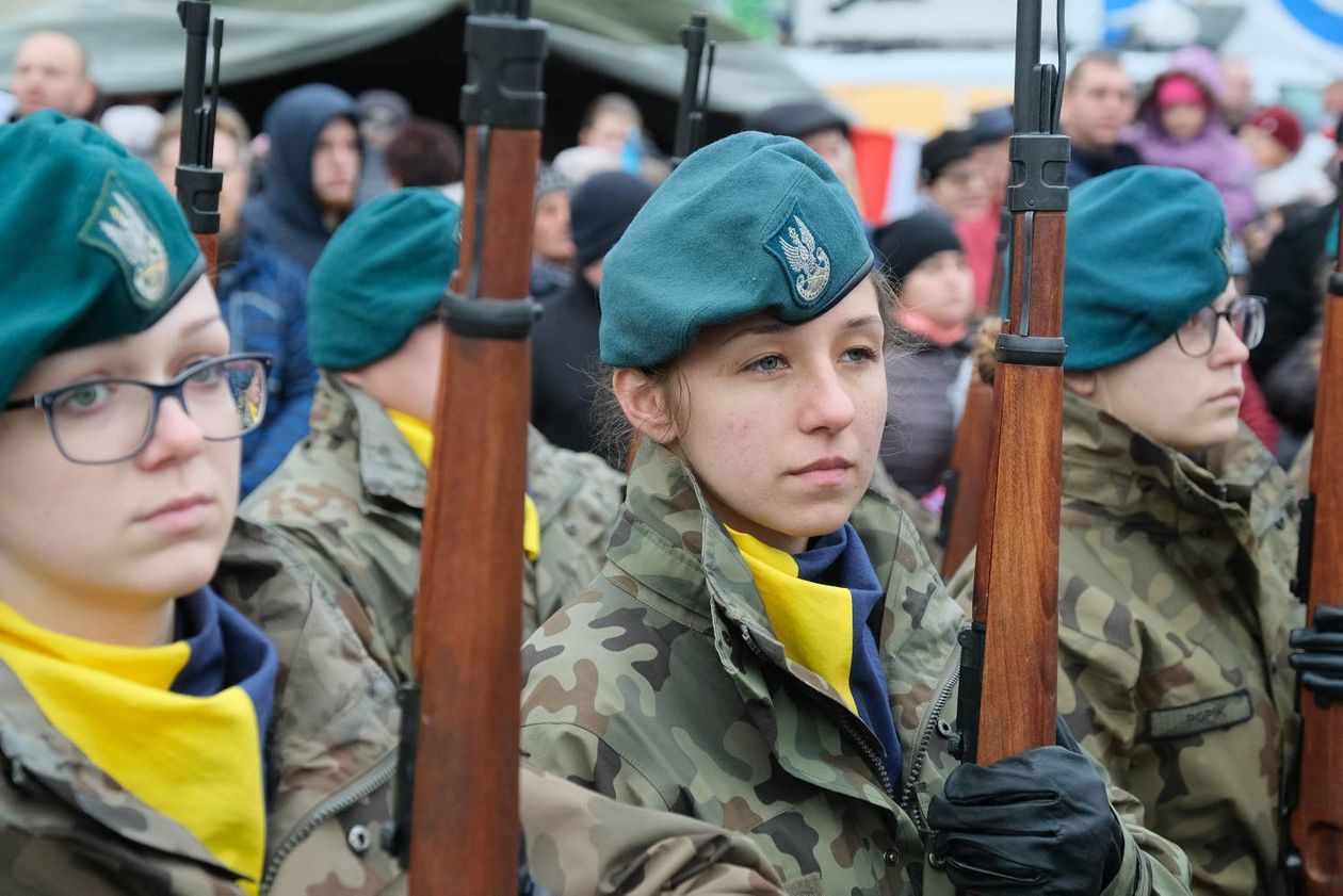  Święto Niepodległości 2019. Uroczystości w Lublinie (zdjęcie 1) - Autor: Maciej Kaczanowski