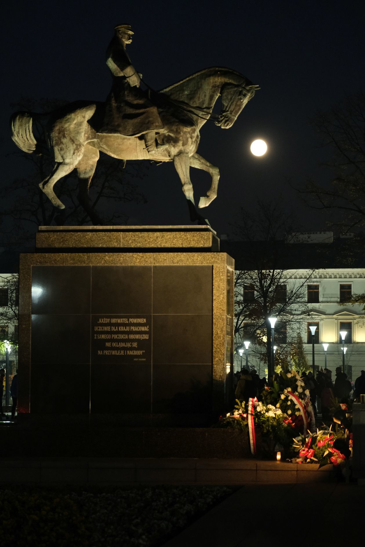  Narodowe Święto Niepodległości. Wieczór w Lublinie (zdjęcie 1) - Autor: Maciej Kaczanowski