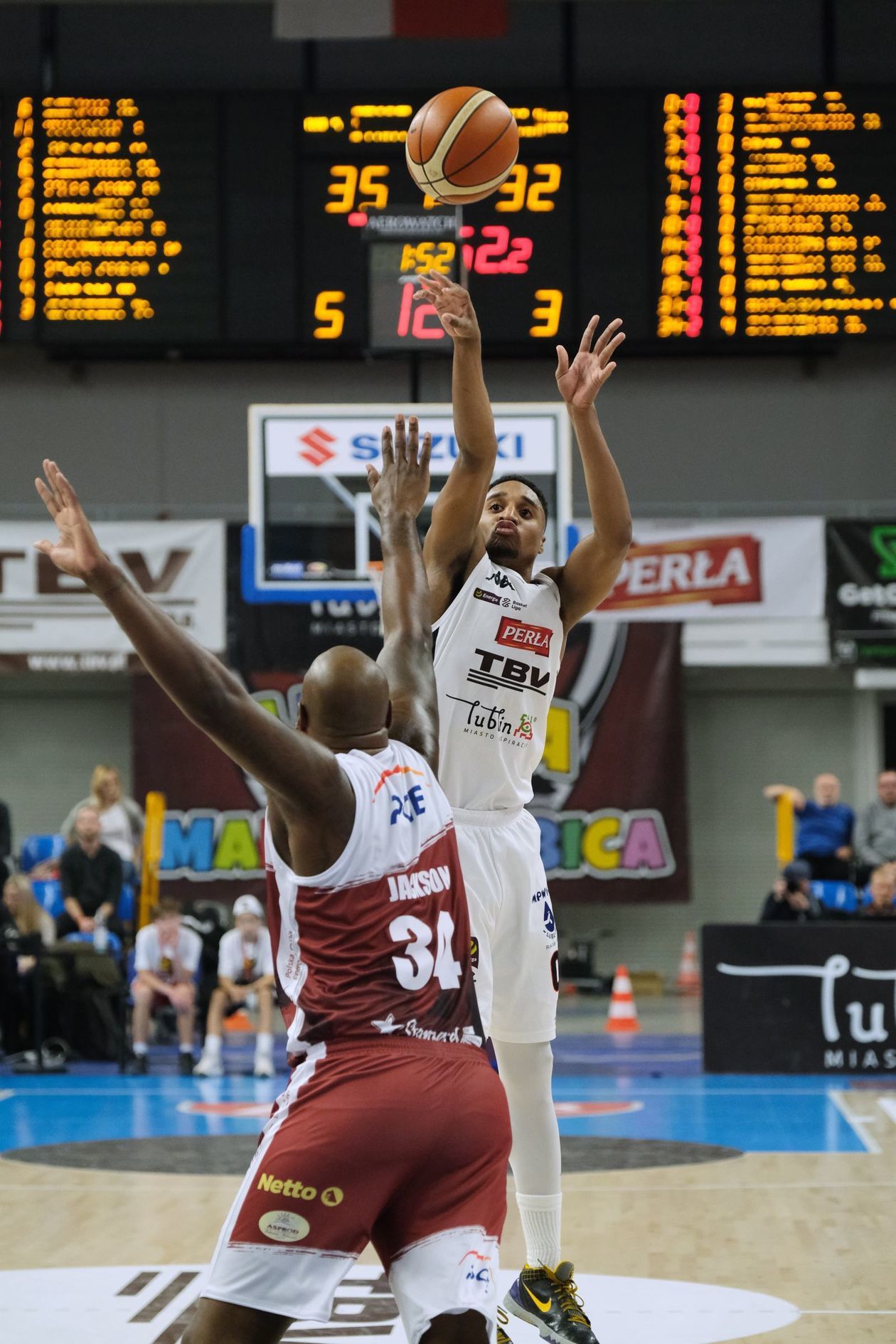  Start Lublin – PGE Spójnia Stargard 82:73 (zdjęcie 1) - Autor: Maciej Kaczanowski