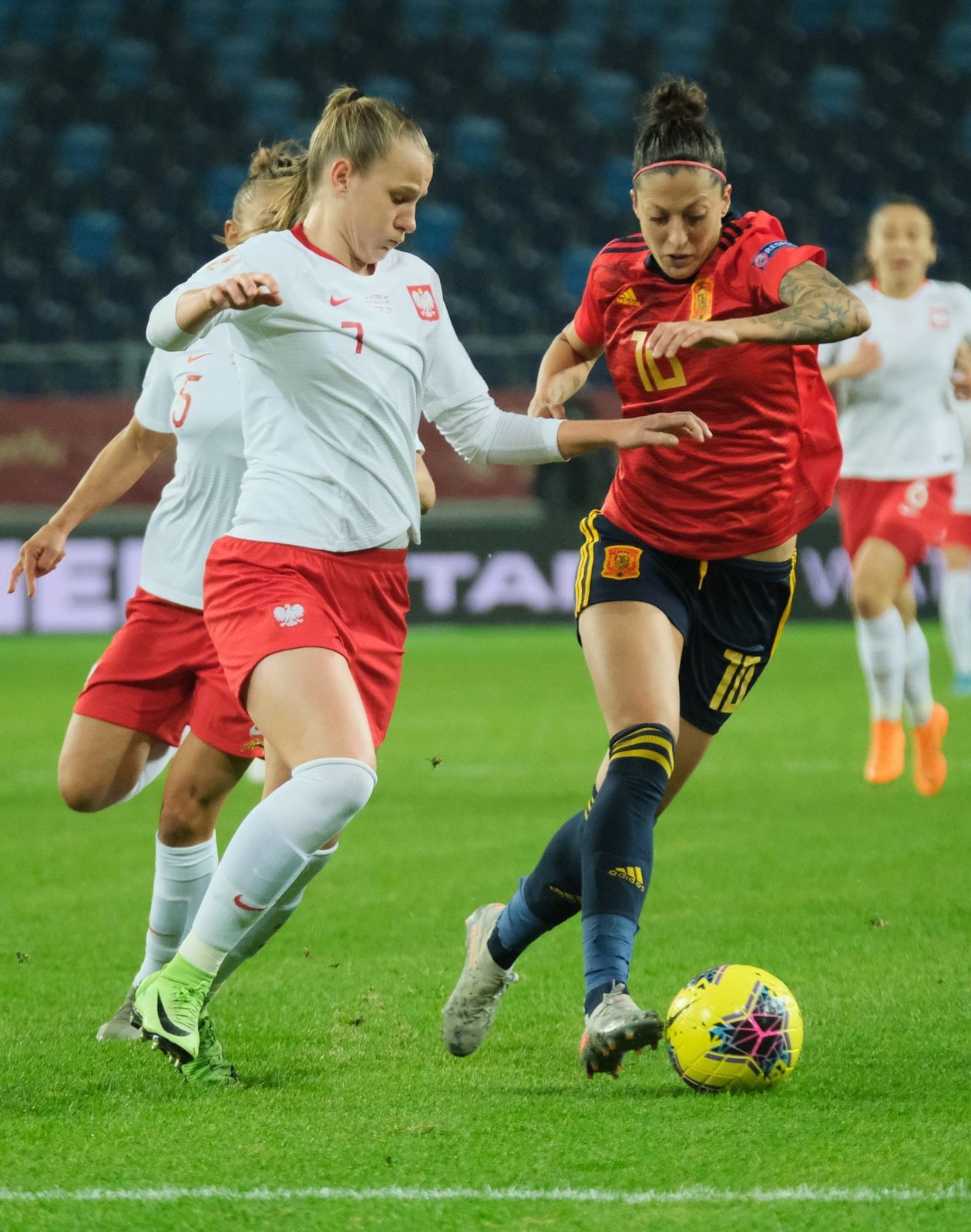  Polska - Hiszpania 0:0. Faworytki zatrzymane na Arenie Lublin (zdjęcie 1) - Autor: Maciej Kaczanowski