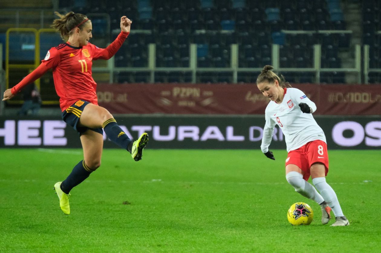  Polska - Hiszpania 0:0. Faworytki zatrzymane na Arenie Lublin (zdjęcie 1) - Autor: Maciej Kaczanowski