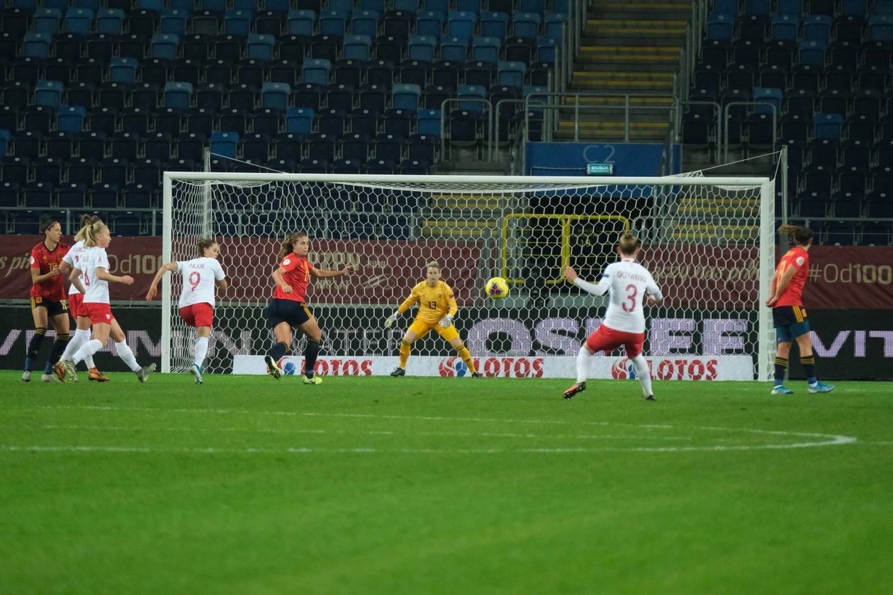  Polska - Hiszpania 0:0. Faworytki zatrzymane na Arenie Lublin (zdjęcie 1) - Autor: Maciej Kaczanowski