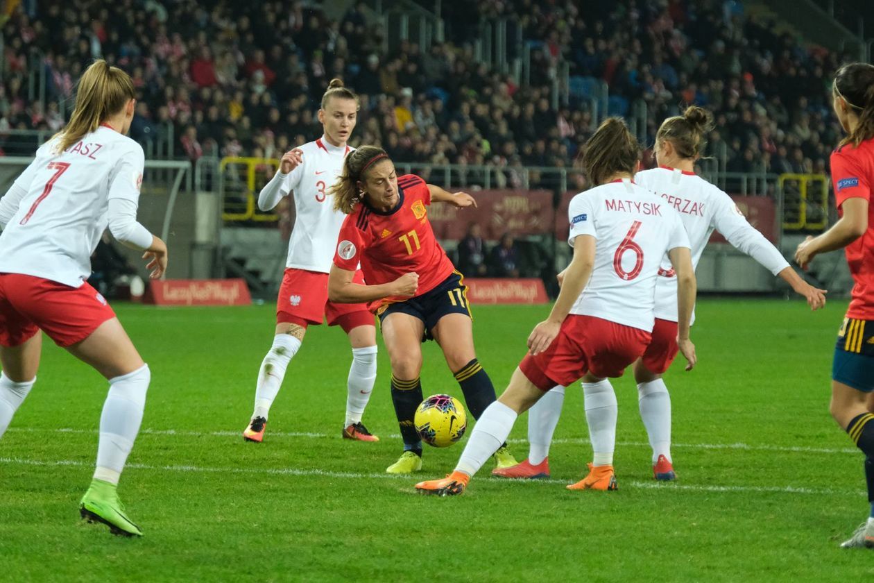  Polska - Hiszpania 0:0. Faworytki zatrzymane na Arenie Lublin (zdjęcie 1) - Autor: Maciej Kaczanowski