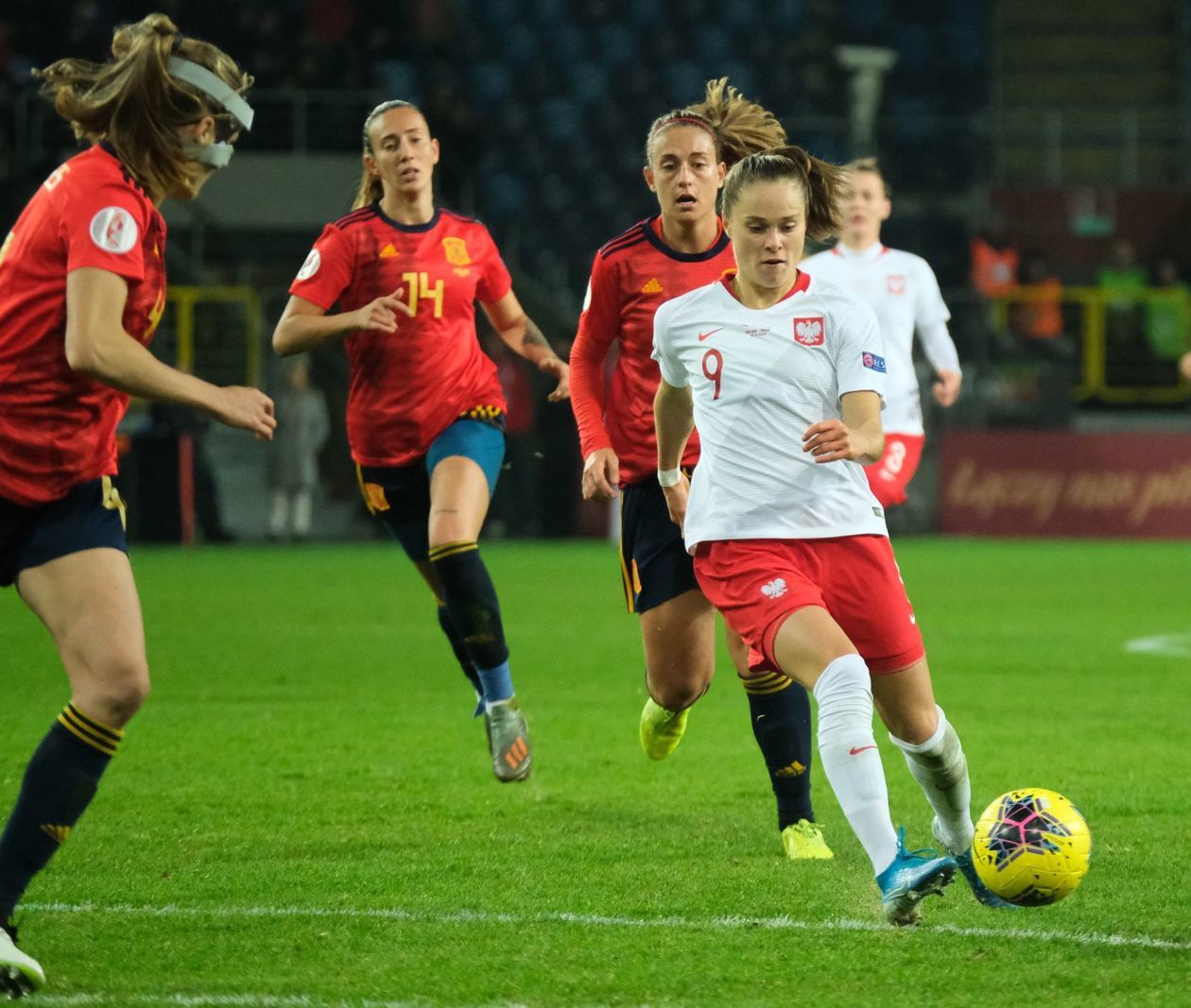  Polska - Hiszpania 0:0. Faworytki zatrzymane na Arenie Lublin (zdjęcie 1) - Autor: Maciej Kaczanowski