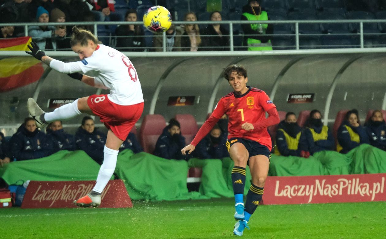  Polska - Hiszpania 0:0. Faworytki zatrzymane na Arenie Lublin (zdjęcie 1) - Autor: Maciej Kaczanowski