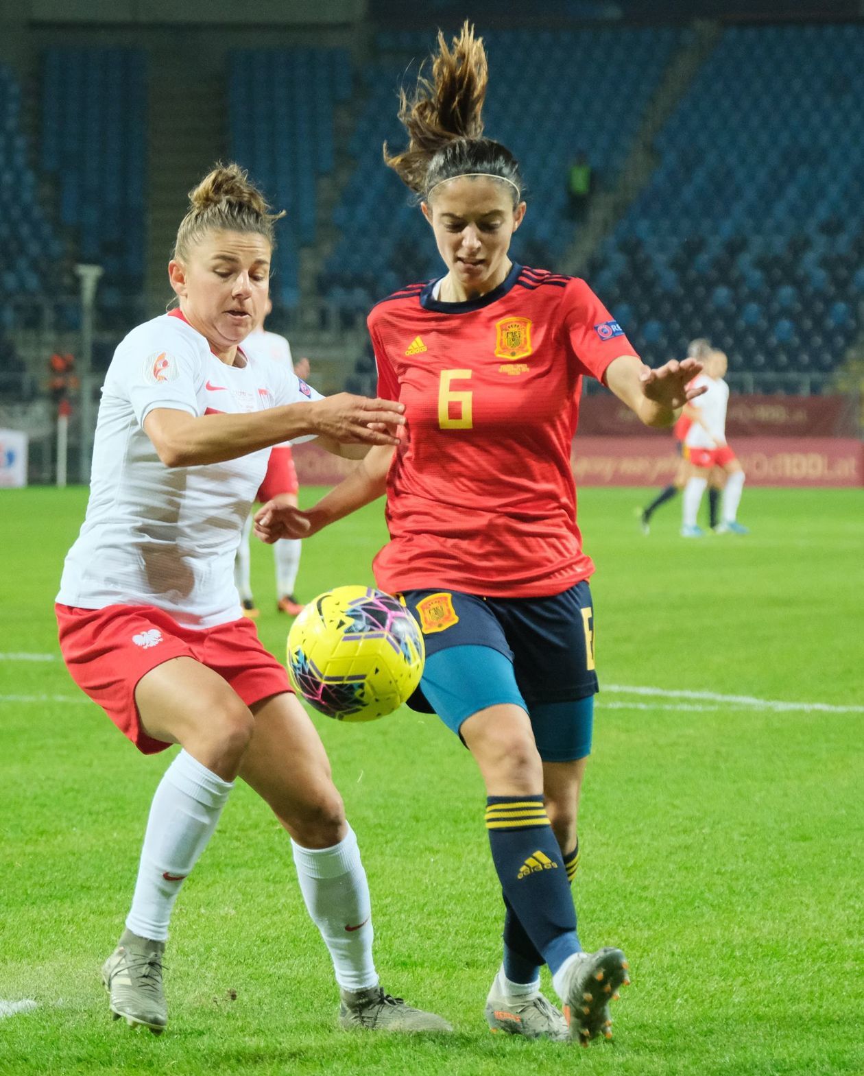  Polska - Hiszpania 0:0. Faworytki zatrzymane na Arenie Lublin (zdjęcie 1) - Autor: Maciej Kaczanowski