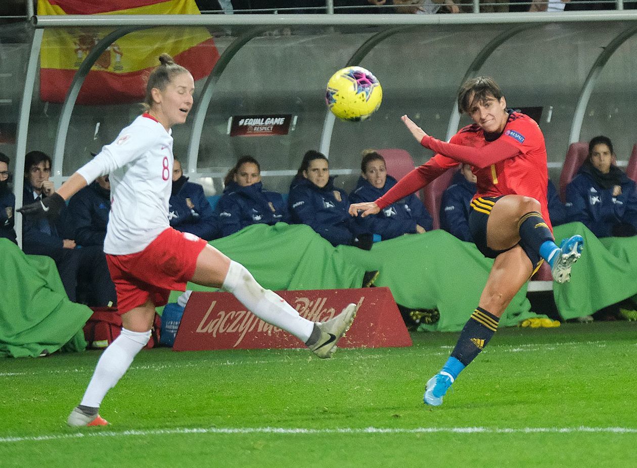  Polska - Hiszpania 0:0. Faworytki zatrzymane na Arenie Lublin (zdjęcie 1) - Autor: Maciej Kaczanowski