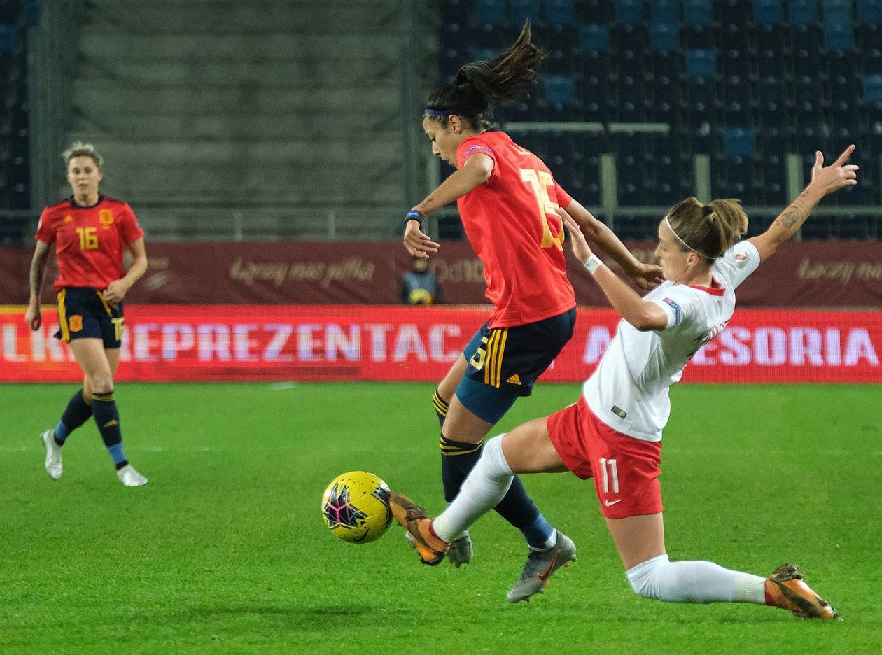  Polska - Hiszpania 0:0. Faworytki zatrzymane na Arenie Lublin (zdjęcie 1) - Autor: Maciej Kaczanowski