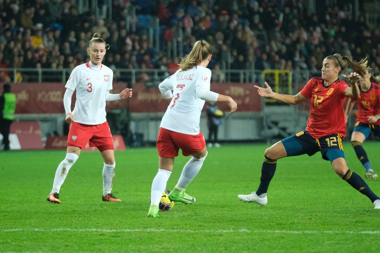  Polska - Hiszpania 0:0. Faworytki zatrzymane na Arenie Lublin (zdjęcie 1) - Autor: Maciej Kaczanowski