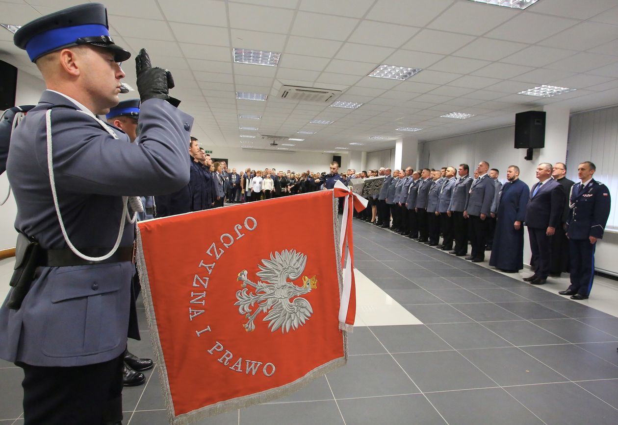  Nowi policjanci w lubelskim garnizonie (zdjęcie 1) - Autor: Piotr Michalski