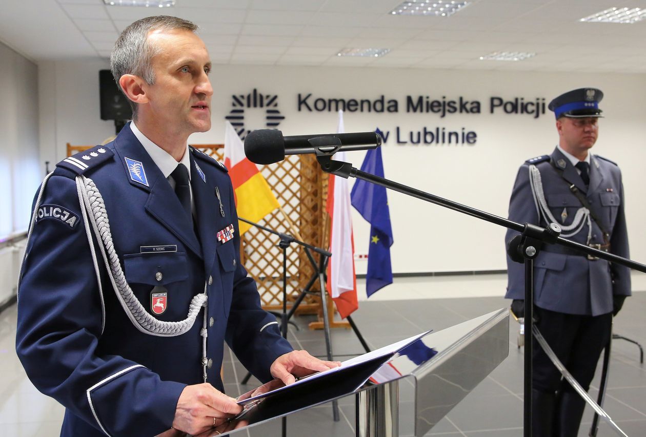  Nowi policjanci w lubelskim garnizonie (zdjęcie 1) - Autor: Piotr Michalski