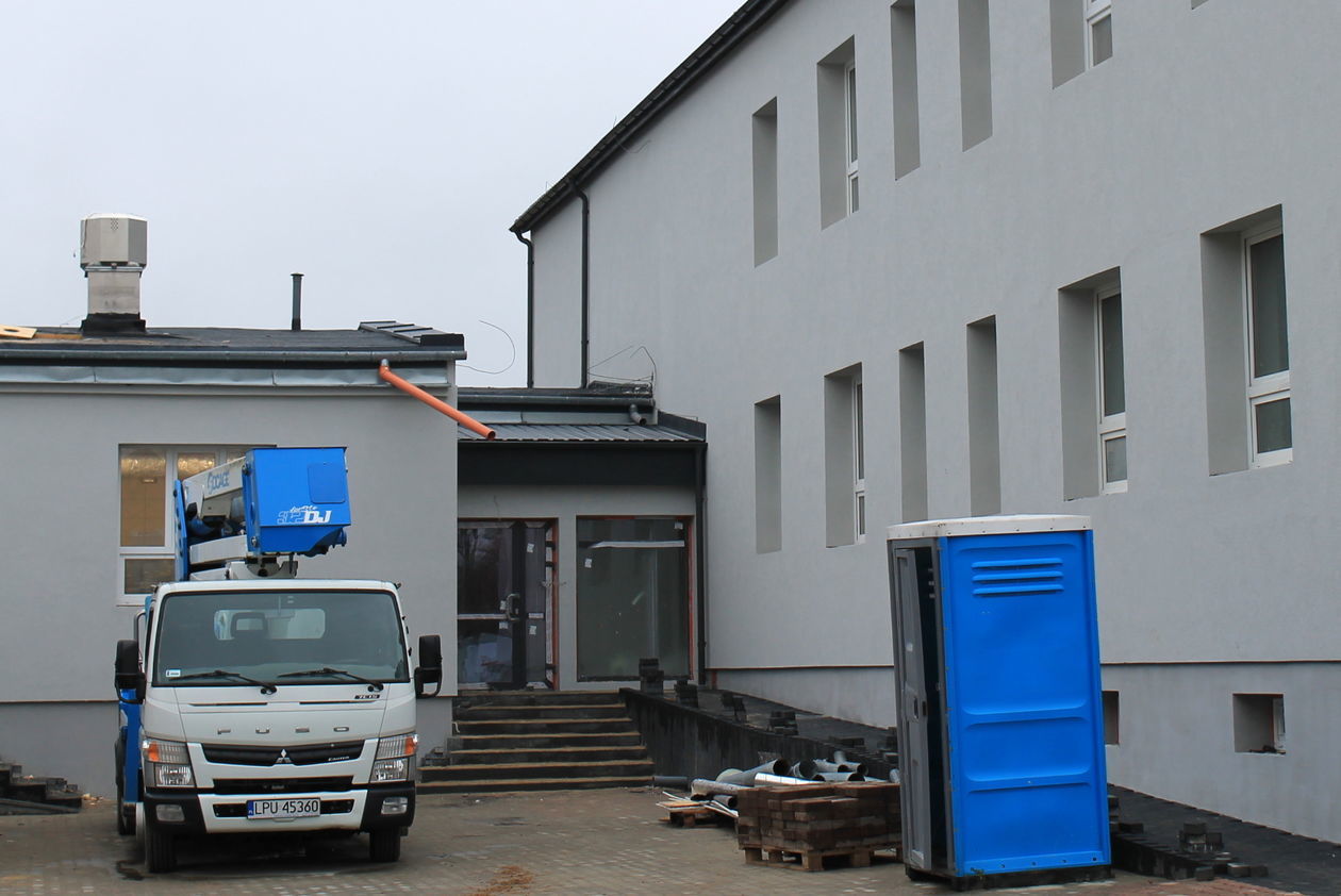  Budowa Domu Pomocy Społecznej w Żyrzynie (zdjęcie 1) - Autor: Radosław Szczęch