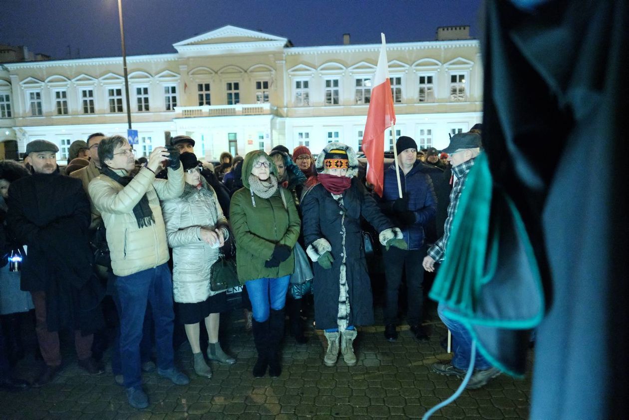  Protest przed Sądem Okręgowym w Lublinie (zdjęcie 1) - Autor: Maciej Kaczanowski